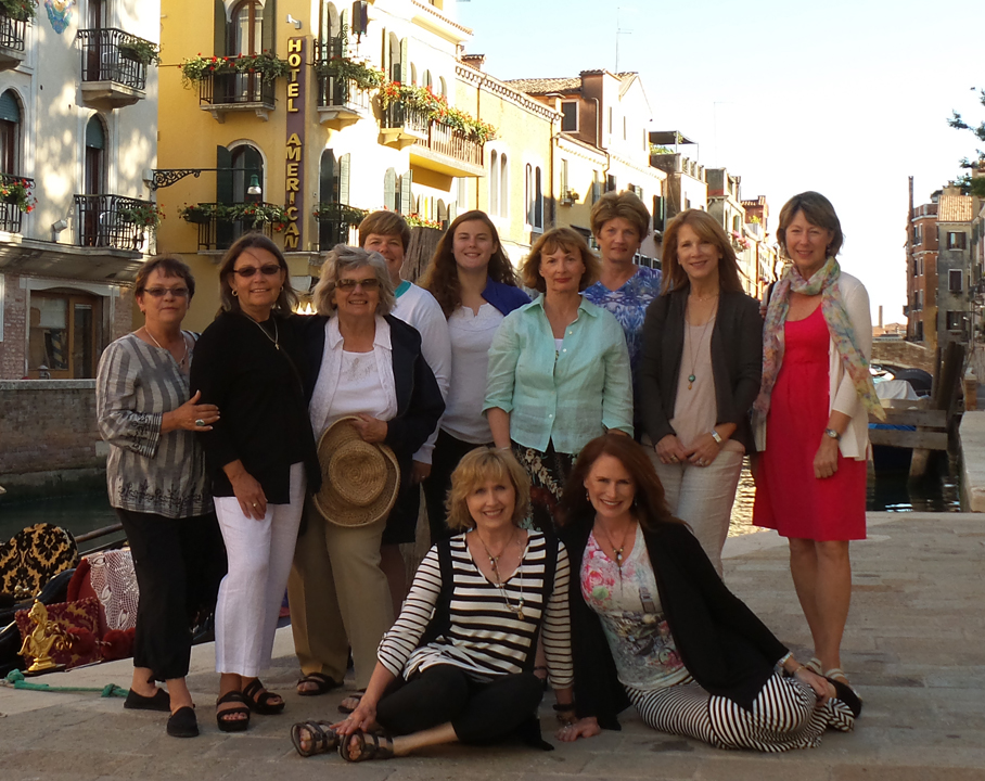 Venice 2014 Painting & Cooking Workshop Group